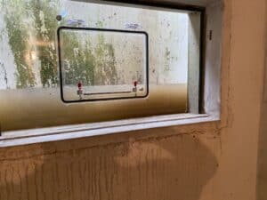 Produktfoto Hochwasserschutz – Montagebeispiel